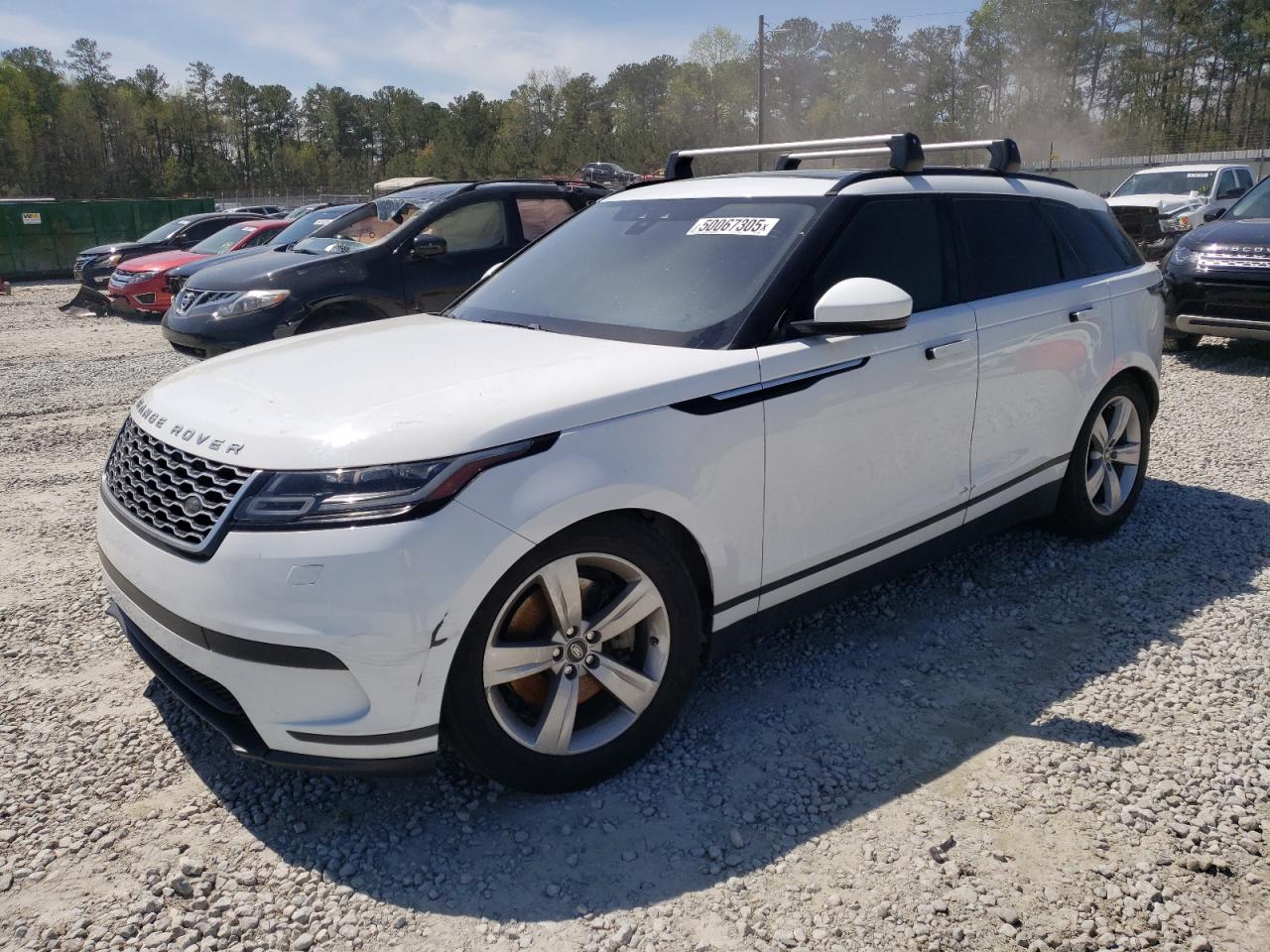 2018 Land Rover Range Rover Velar S, VIN SALYB2RV2JA768669 — Пожар в салоне