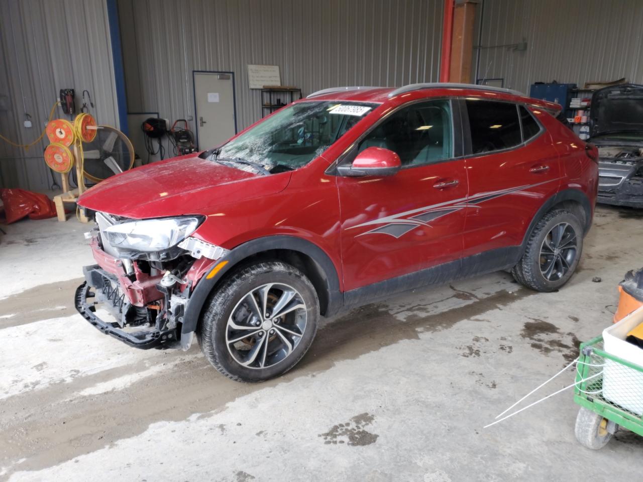 2021 Buick Encore GX Select, VIN KL4MMESL1MB113115 — Front end