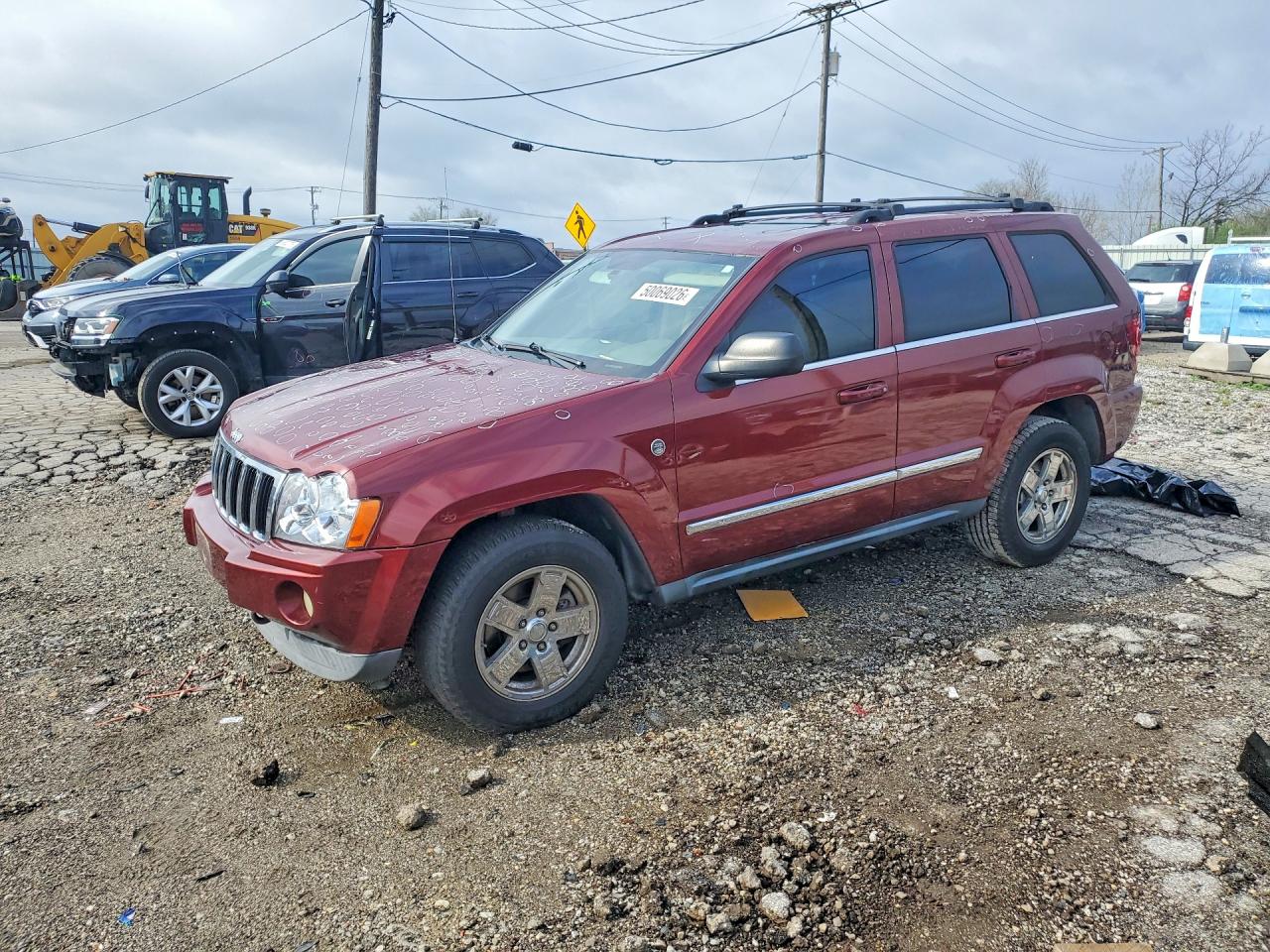 2007 Jeep Grand Cherokee Limited, VIN 1J8HR58217C695523 — Hail