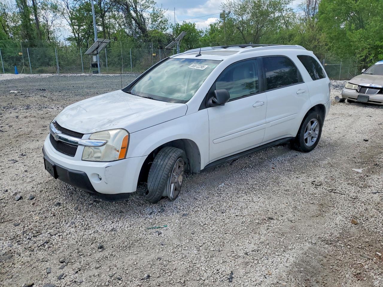 2005 Chevrolet Equinox LT, VIN 2CNDL73F156077259 — Front end