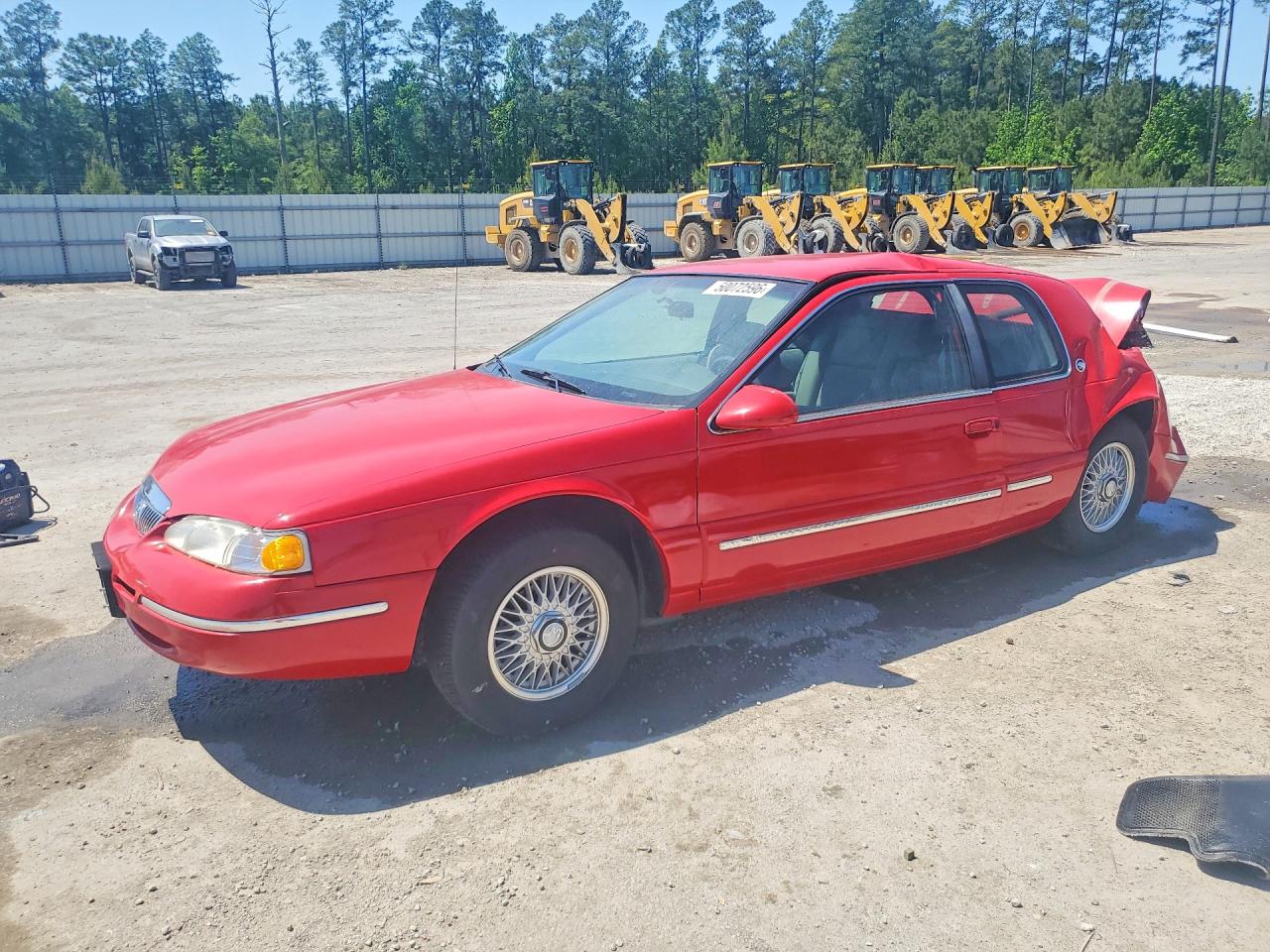 1996 Mercury Cougar XR7, VIN 1MELM62WXTH609378 — Rear end