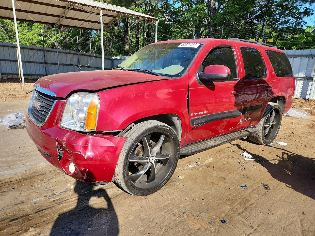 2007 GMC Yukon SLT, VIN 1GKFC13J97R214152 — Side