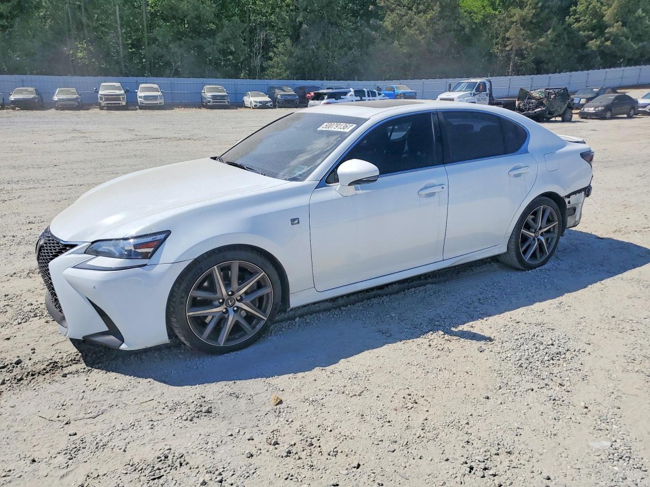 2018 Lexus GS 350 F Sport, VIN JTHBZ1BL6JA015446 — Rear end