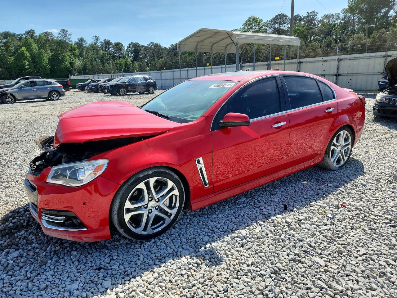 2015 Chevrolet SS, VIN 6G3F15RWXFL112214 — Front end