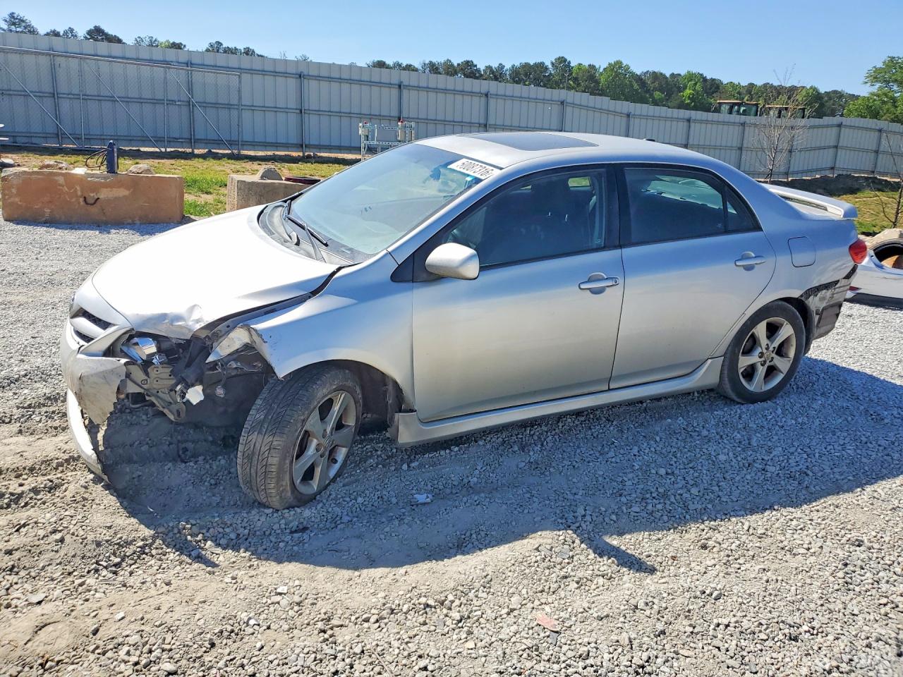 2011 Toyota Corolla S, VIN 2T1BU4EE3BC731636 — Front end