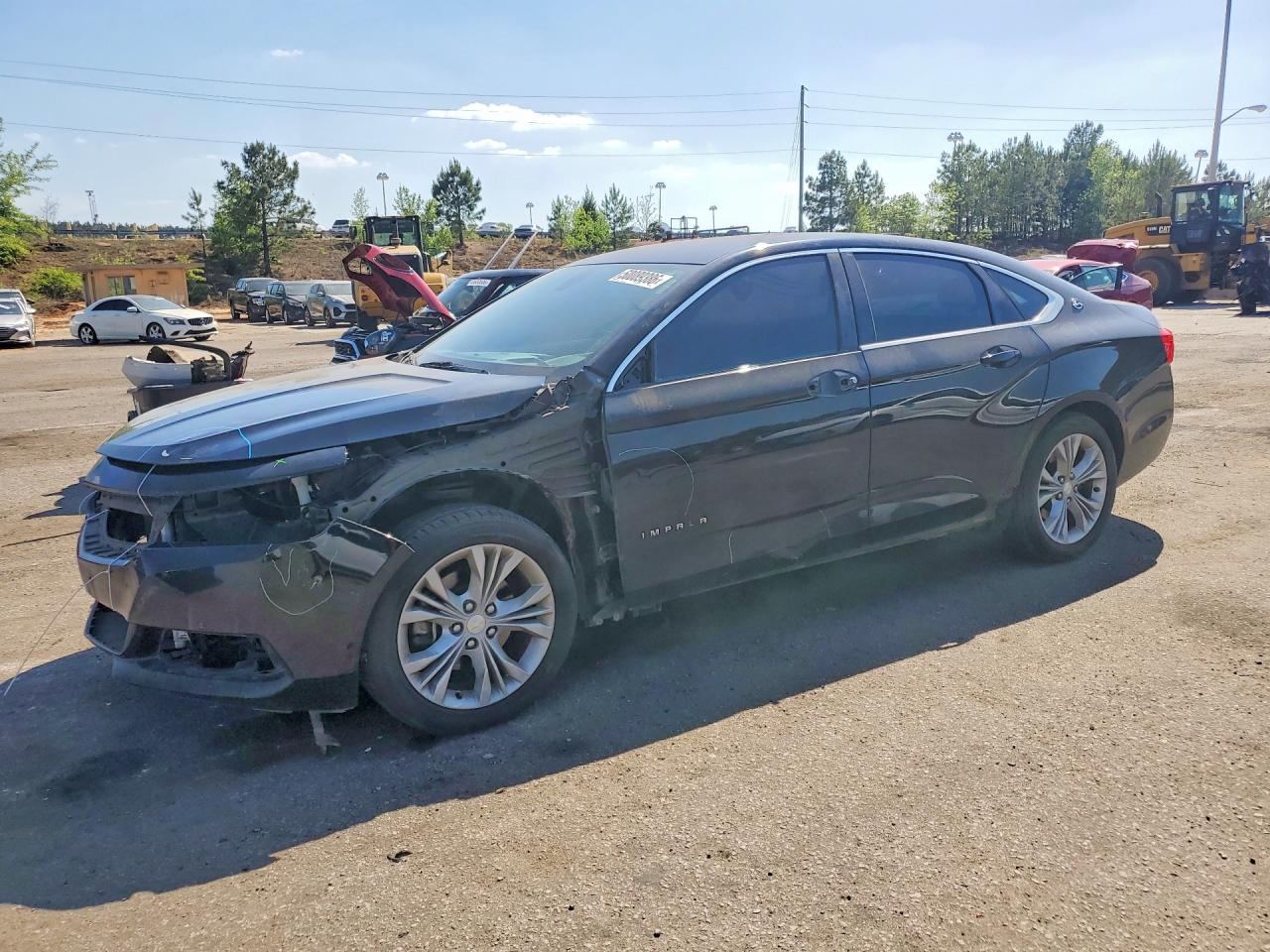 2015 Chevrolet Impala LT, VIN 2G1125S39F9282407 — Front end