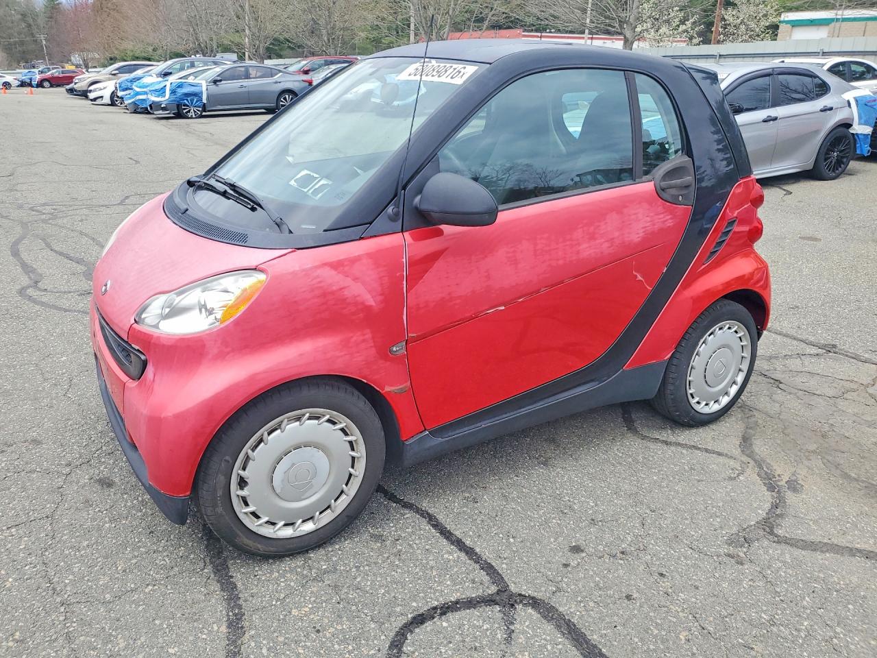2012 Smart fortwo Pure, VIN WMEEJ3BA7CK567908 — Auction photo 1 of 4