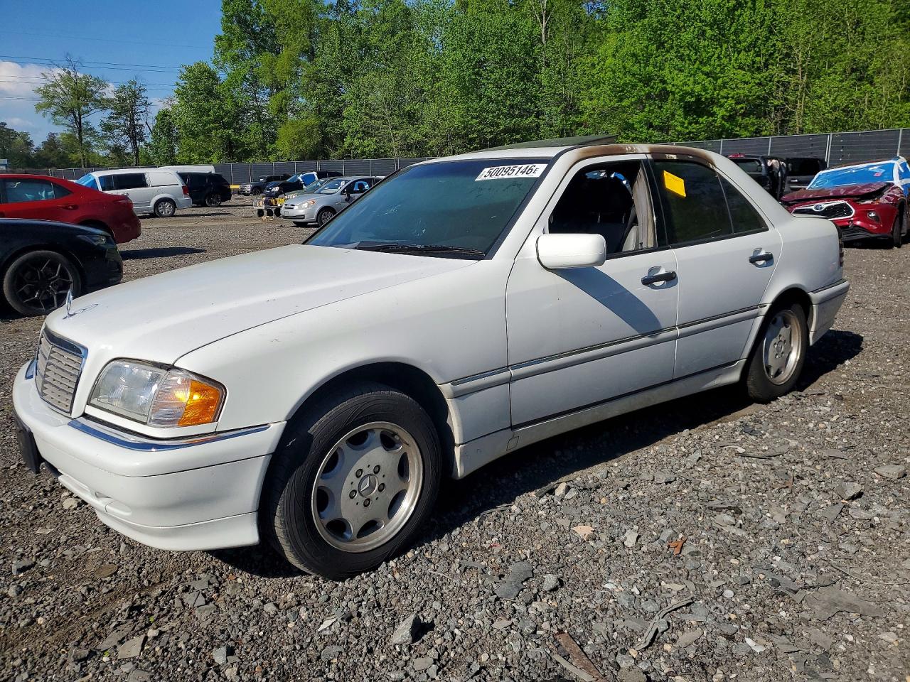 2000 Mercedes-Benz C 230/260/280/320, VIN WDBHA29G5YA804293 — Interior fire
