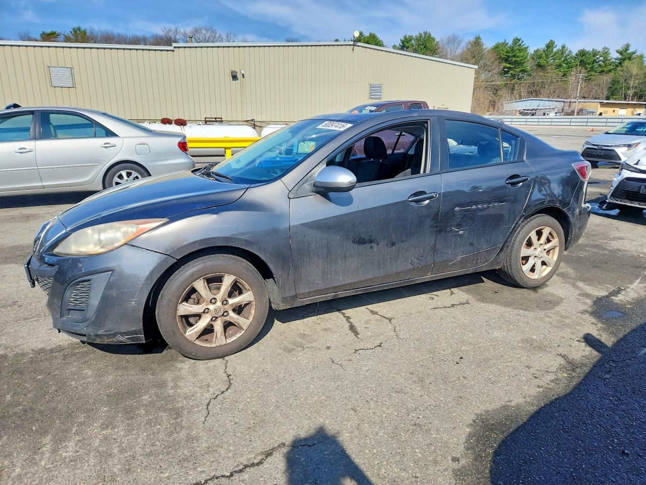 2010 Mazda 3 i Touring, VIN JM1BL1SG1A1329513 — Roof