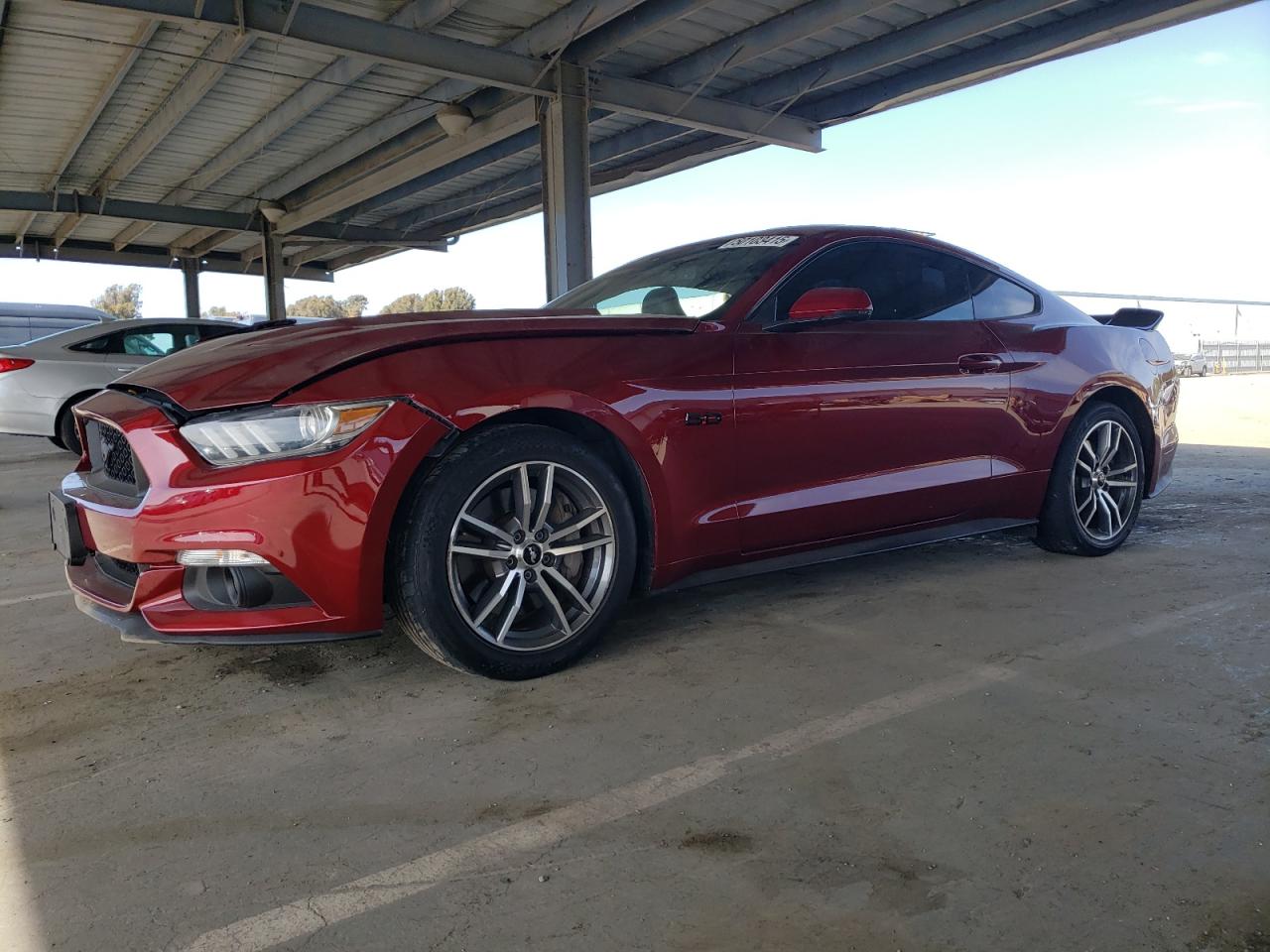 2015 Ford Mustang GT, VIN 1FA6P8CF0F5356020 — Front end