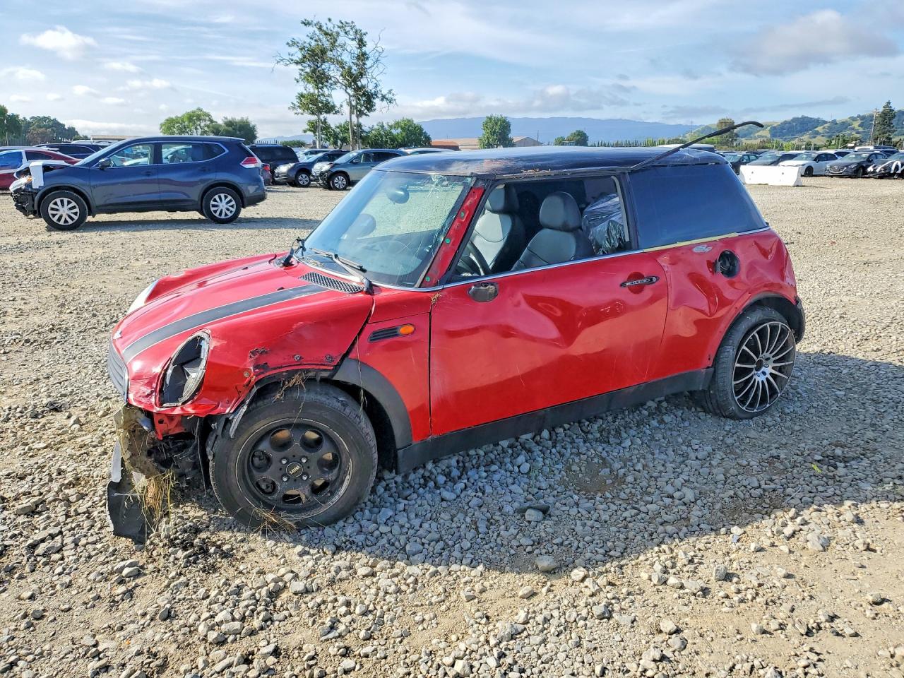 2004 MINI Hardtop, VIN WMWRC33484TC49889 — Опрокидывание