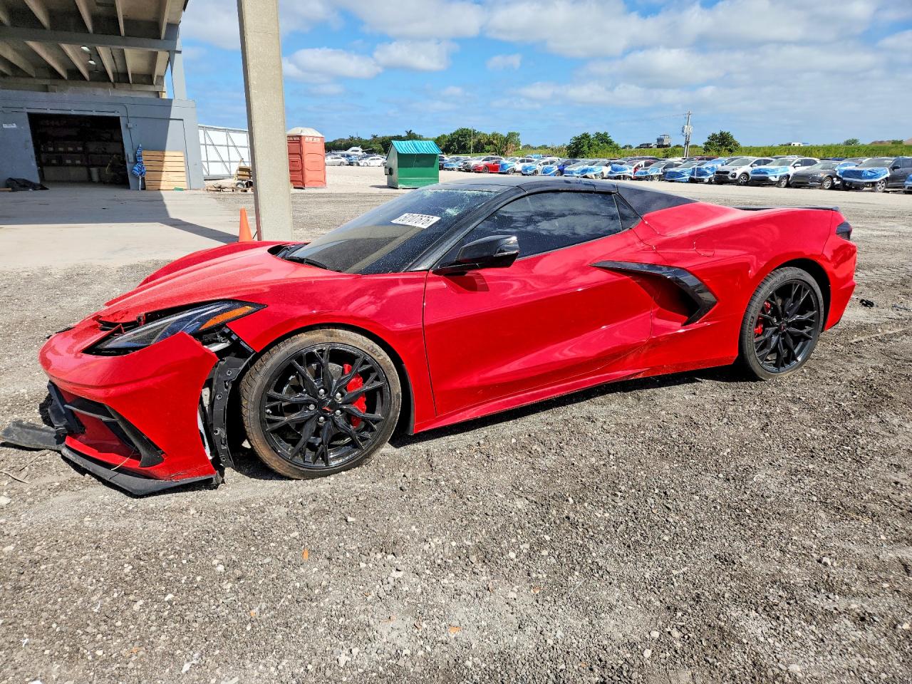 2026 Chevrolet Corvette 1LT, VIN 1G1YA3D46T5110730 — Front end