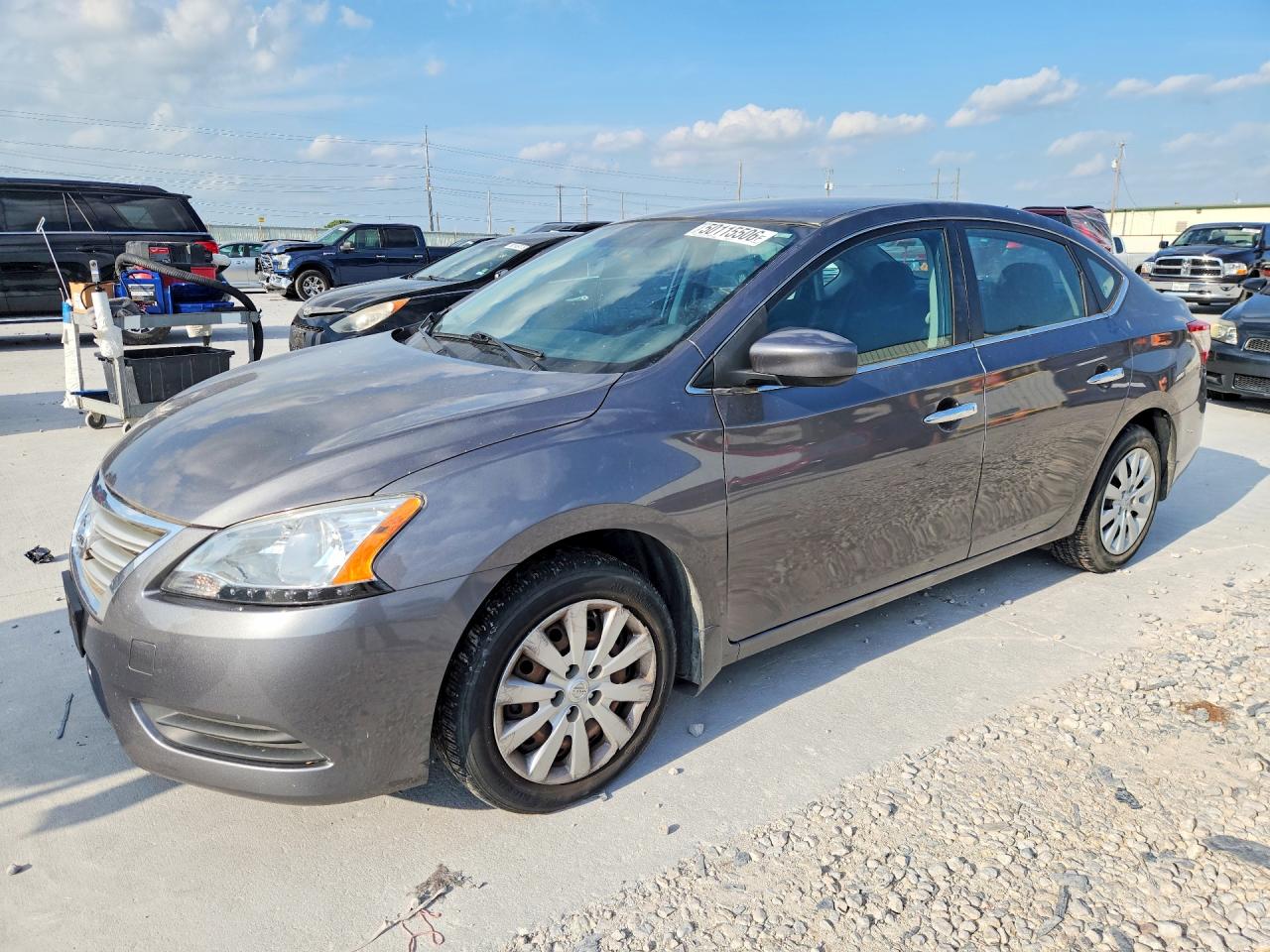 2015 Nissan Sentra SV, VIN 3N1AB7AP5FY244456 — Hail