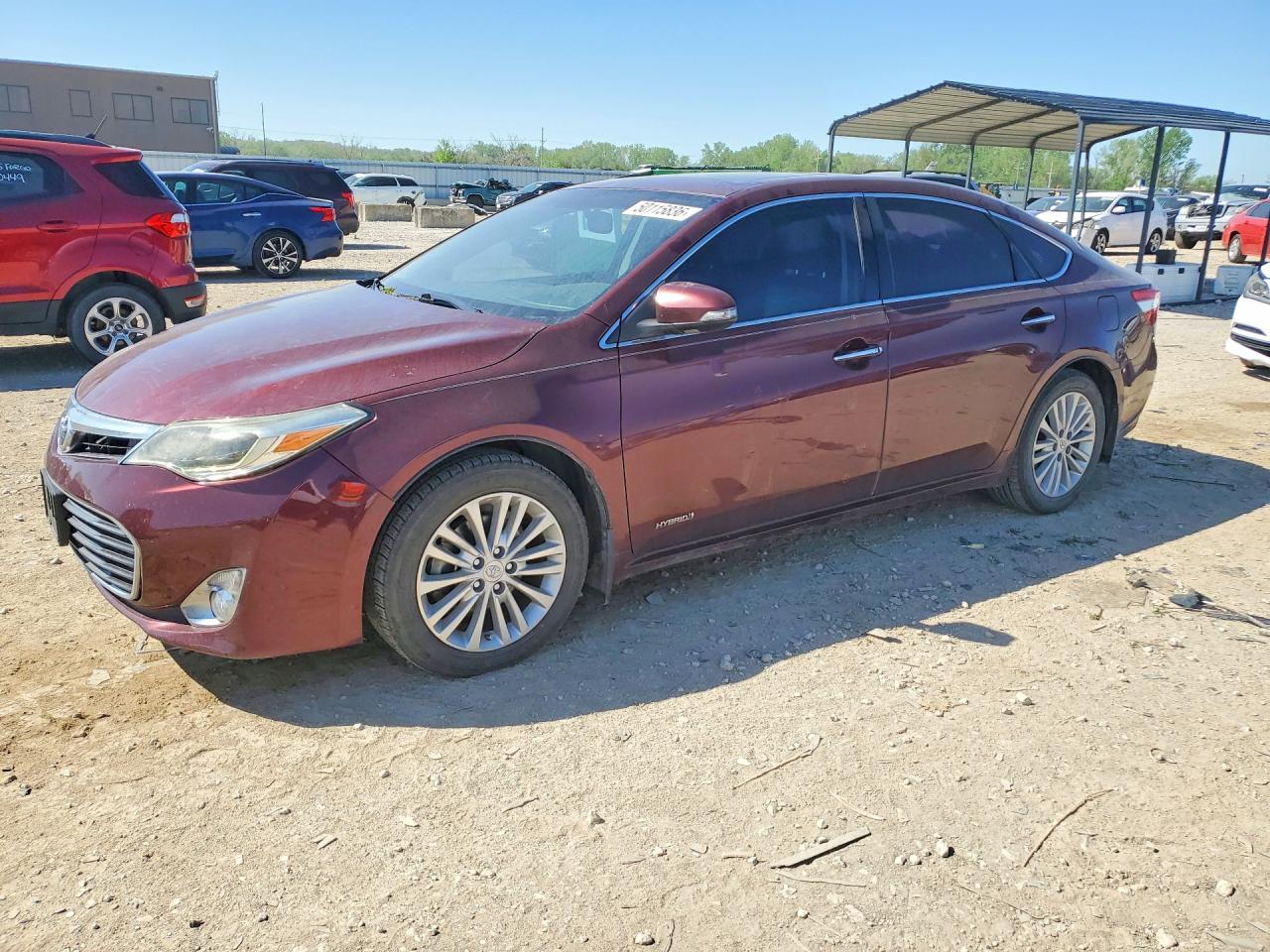 2013 Toyota Avalon Limited, VIN 4T1BD1EB9DU018505 — Rear end