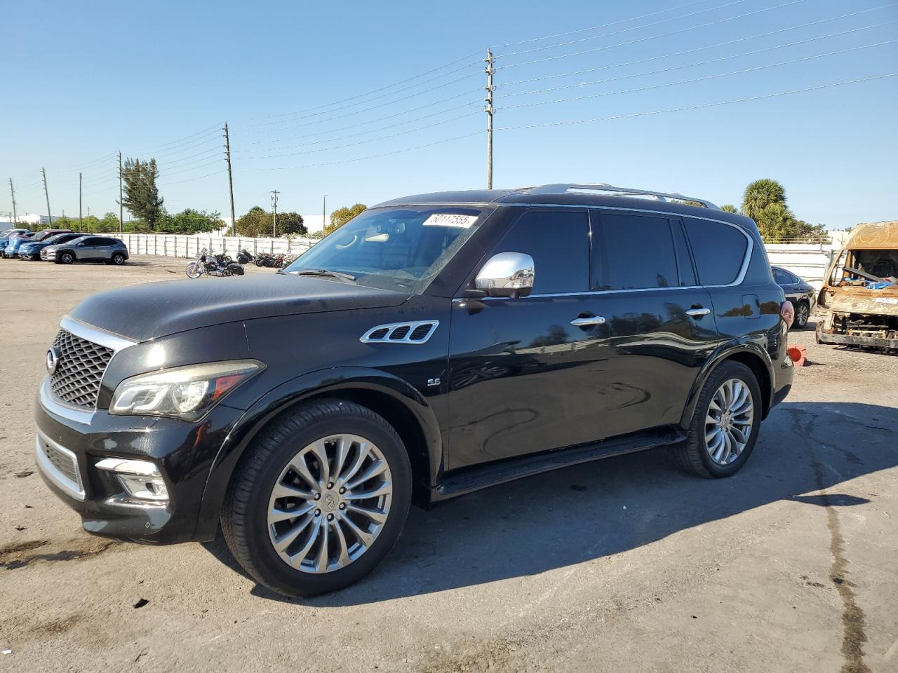 2016 Infiniti QX80, VIN JN8AZ2NEXG9125723 — Replaced VIN