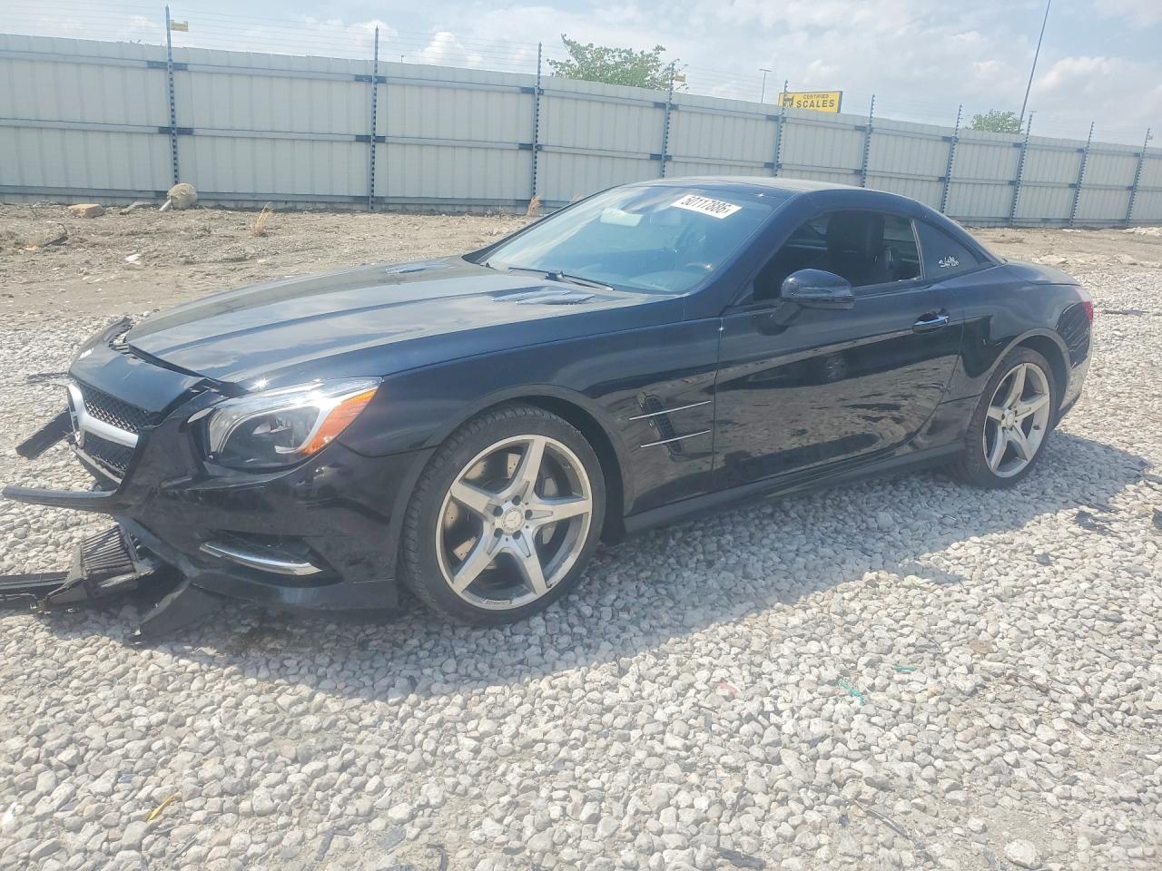2014 Mercedes-Benz SL 550, VIN WDDJK7DA2EF022067 — Front end