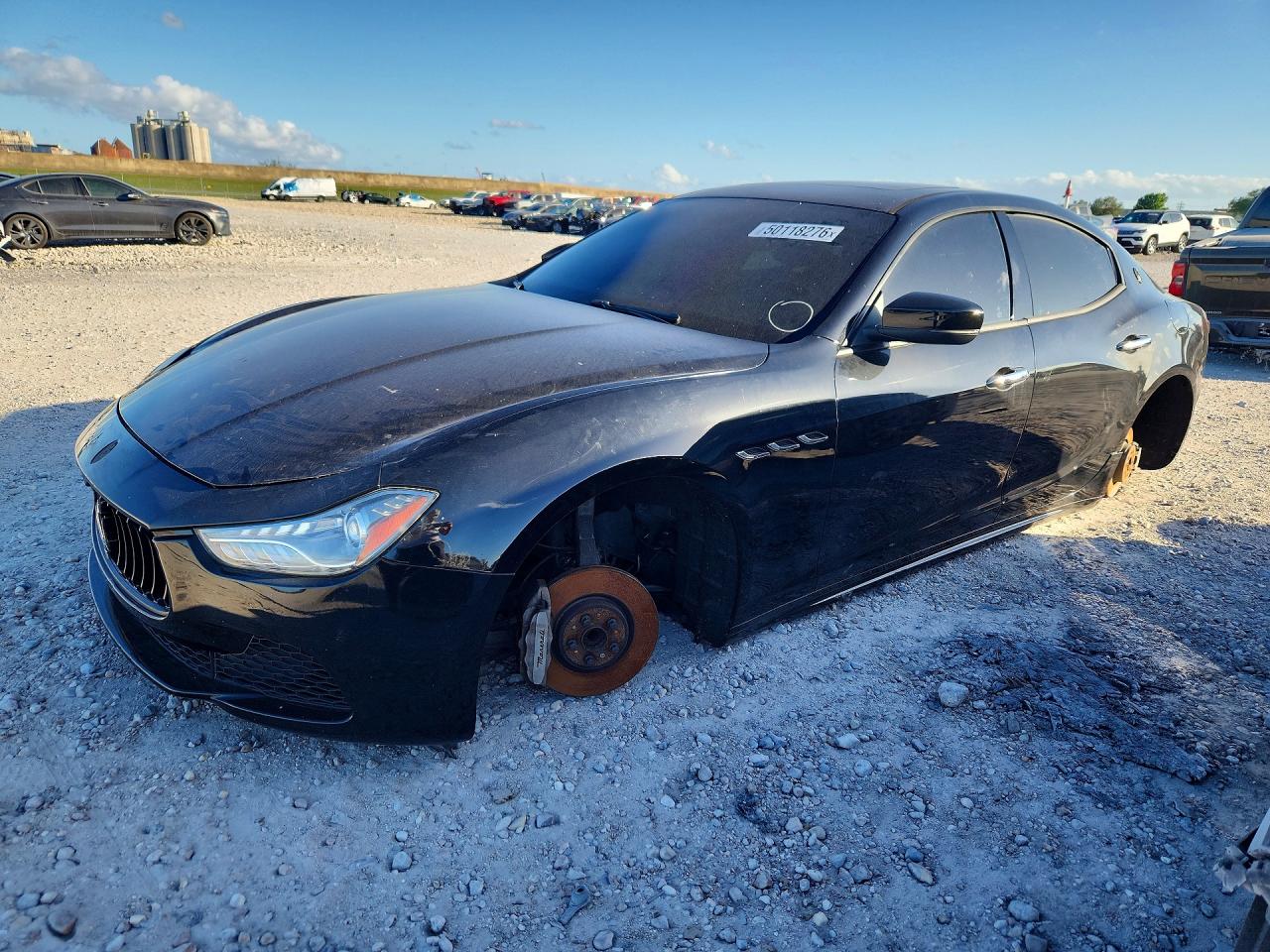 2017 Maserati Ghibli, VIN ZAM57XSA8H1251463 — Vandalism