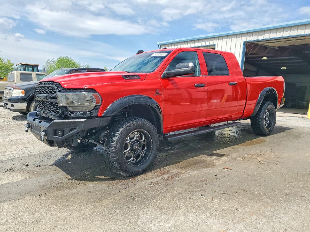 2021 Ram 3500 Laramie, VIN 3C63R3ML2MG668836 — Partial repair