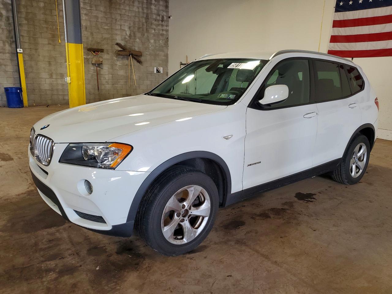 2012 BMW X3 28i, VIN 5UXWX5C51CL717194 — Обычный износ