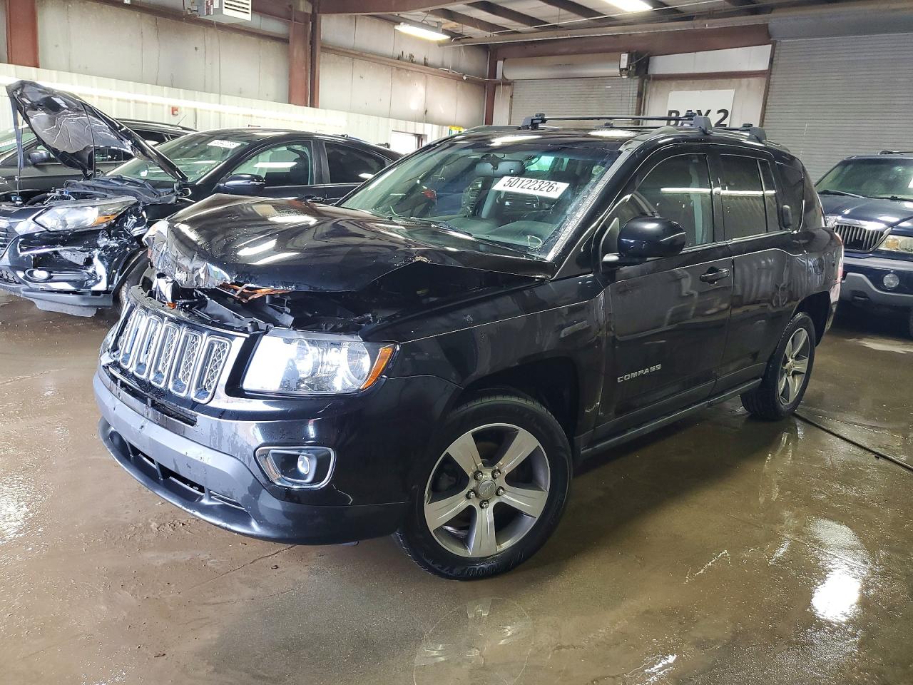 2016 Jeep Compass High Altitude, VIN 1C4NJCEA9GD700804 — Front end