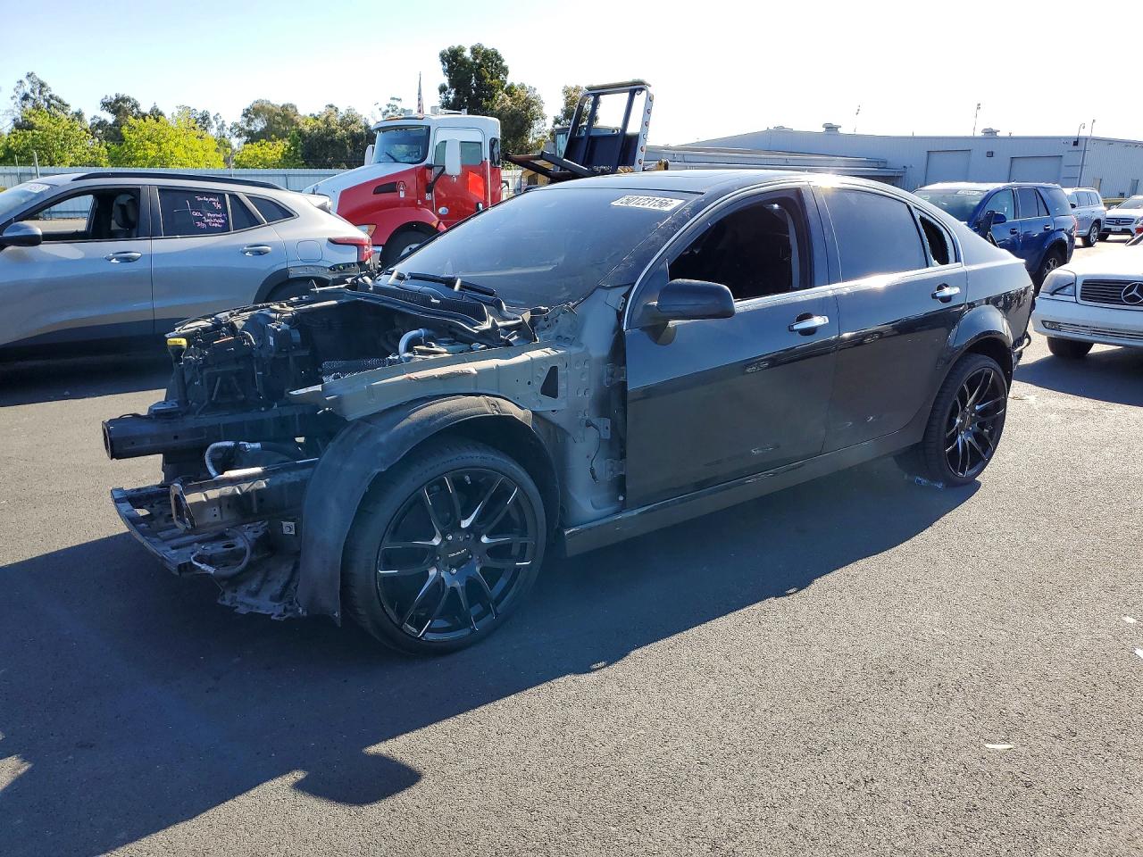 2014 Chevrolet SS, VIN 6G3F15RW4EL938443 — Vandalism