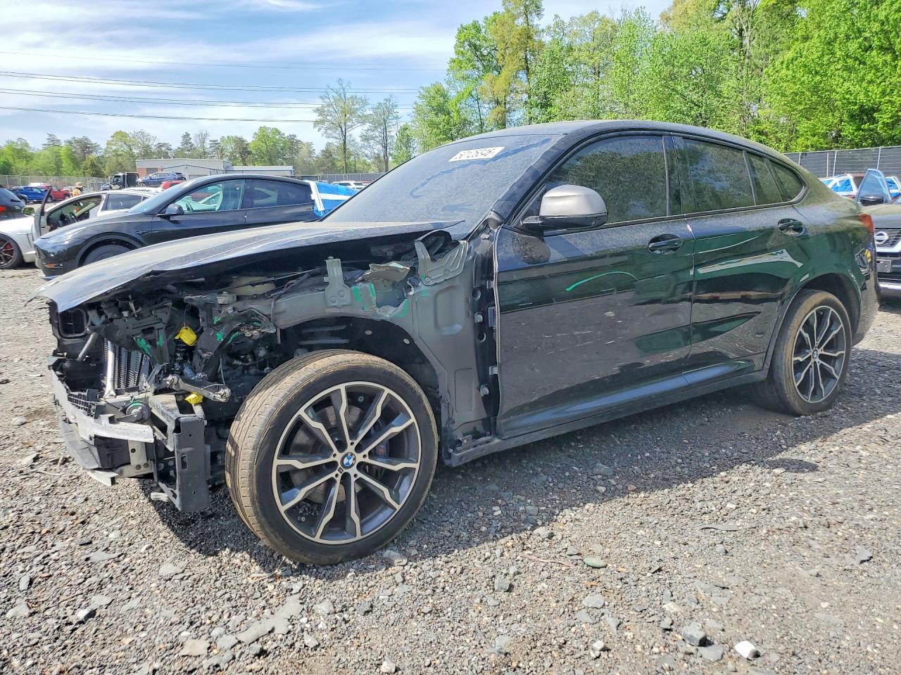 2019 BMW X4 M40i, VIN 5UXUJ5C56K9A32793 — Front end
