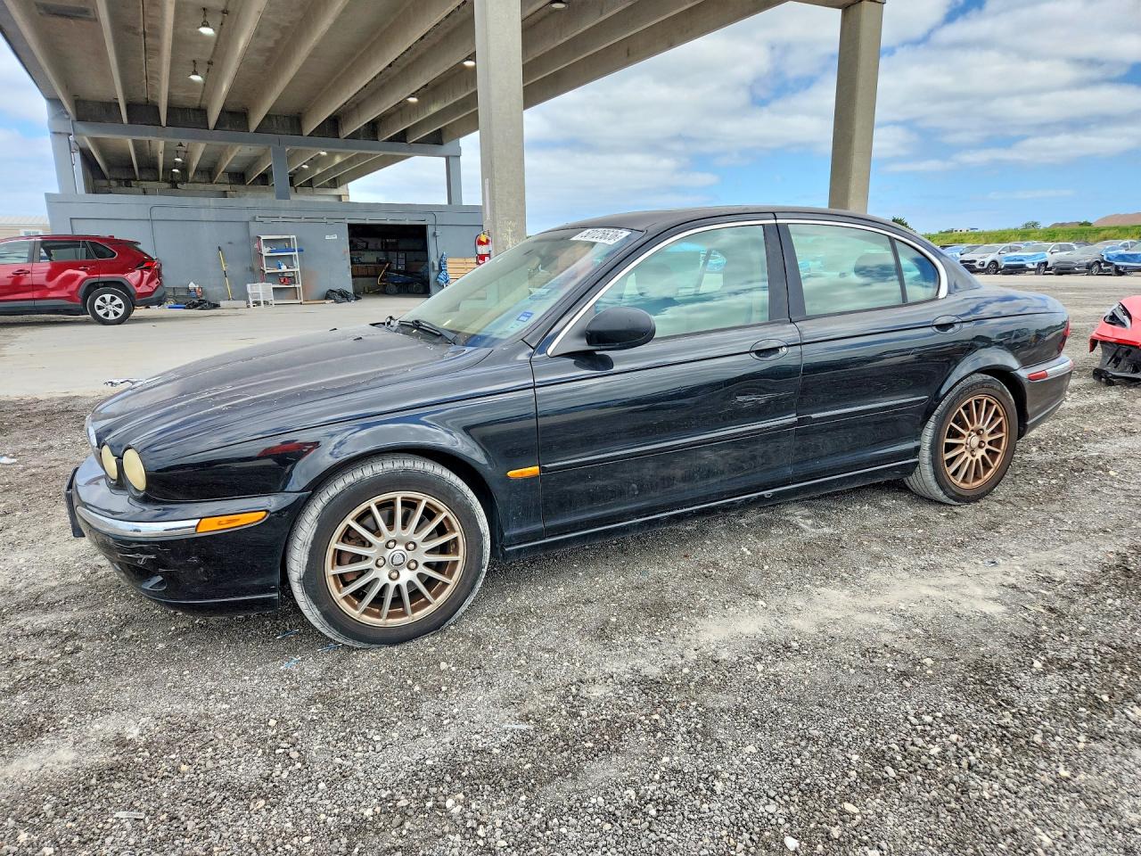 2007 Jaguar X-Type, VIN SAJWA51A67WJ09566 — Front end