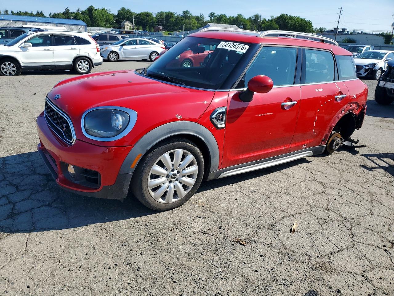 2019 MINI Countryman Cooper S, VIN WMZYT5C57K3J88449 — Зад