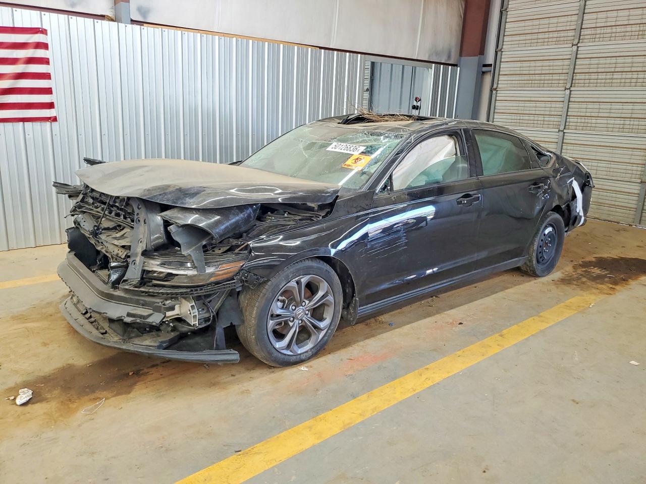 2024 Honda Accord EX, VIN 1HGCY1F33RA082182 — Rollover