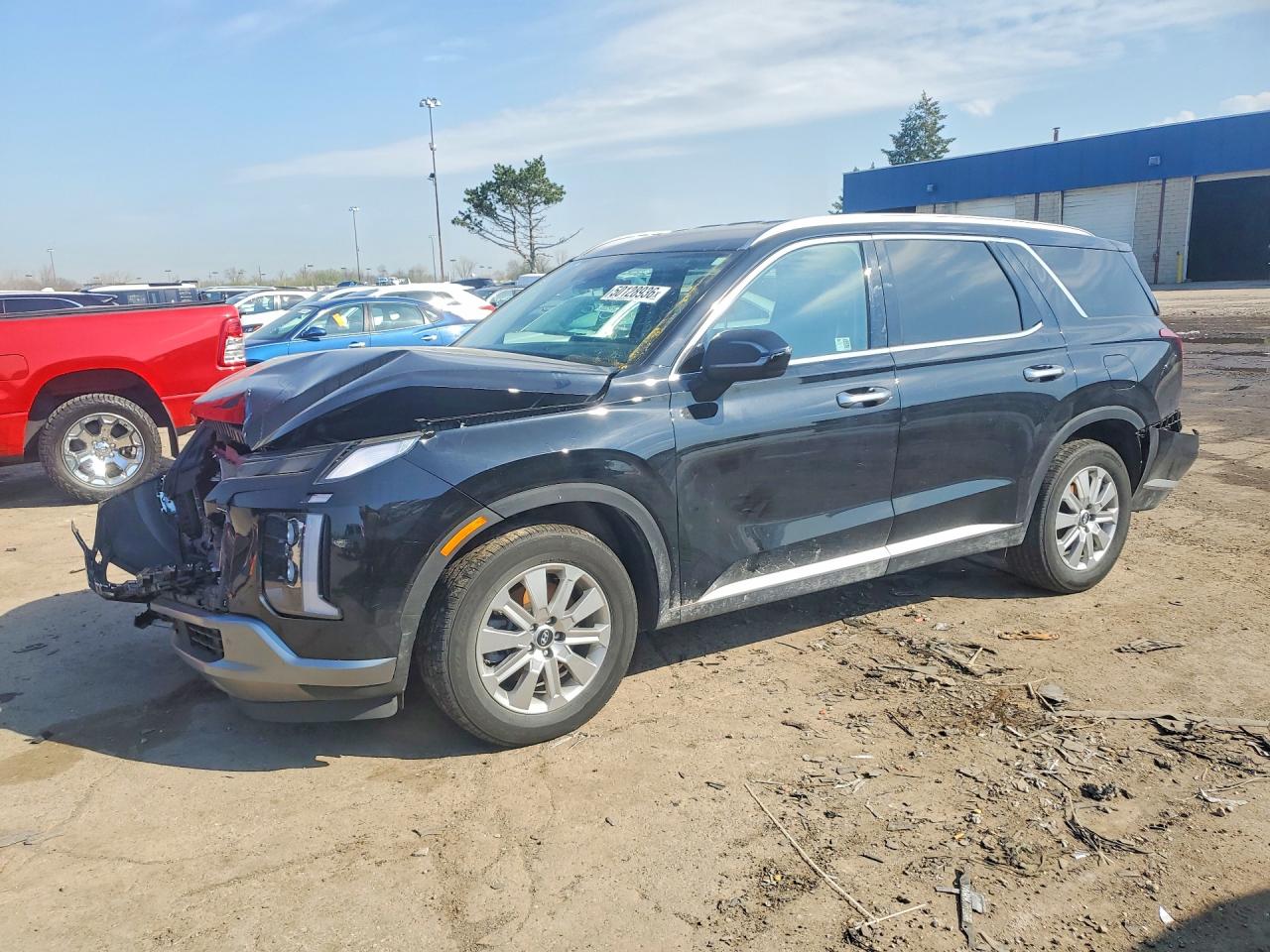 2024 Hyundai Palisade SEL, VIN KM8R2DGE5RU803222 — Front end