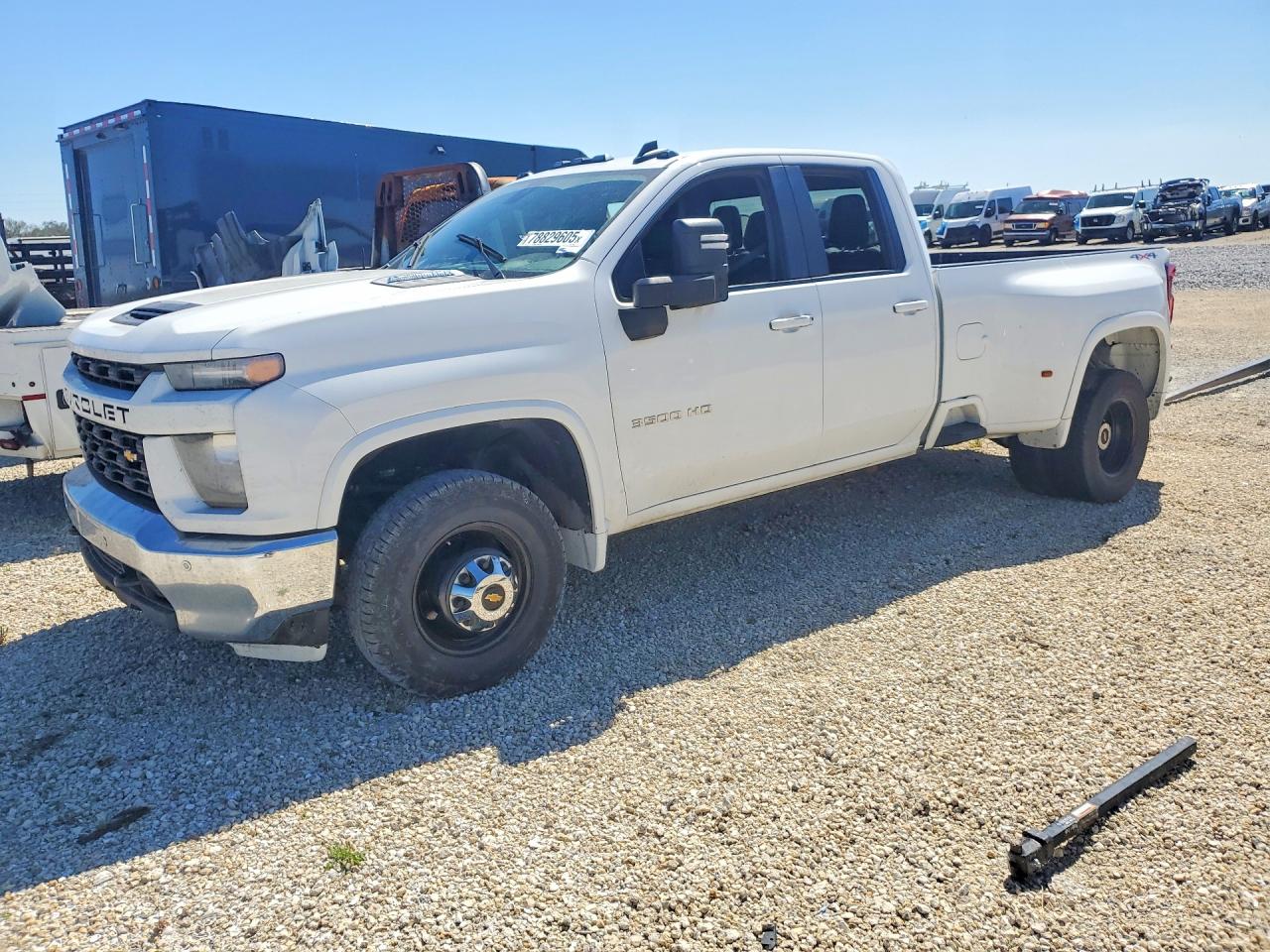 2023 Chevrolet Silverado 3500HD Work Truck, VIN 1GC5YSEY3PF142522 — Water / flood