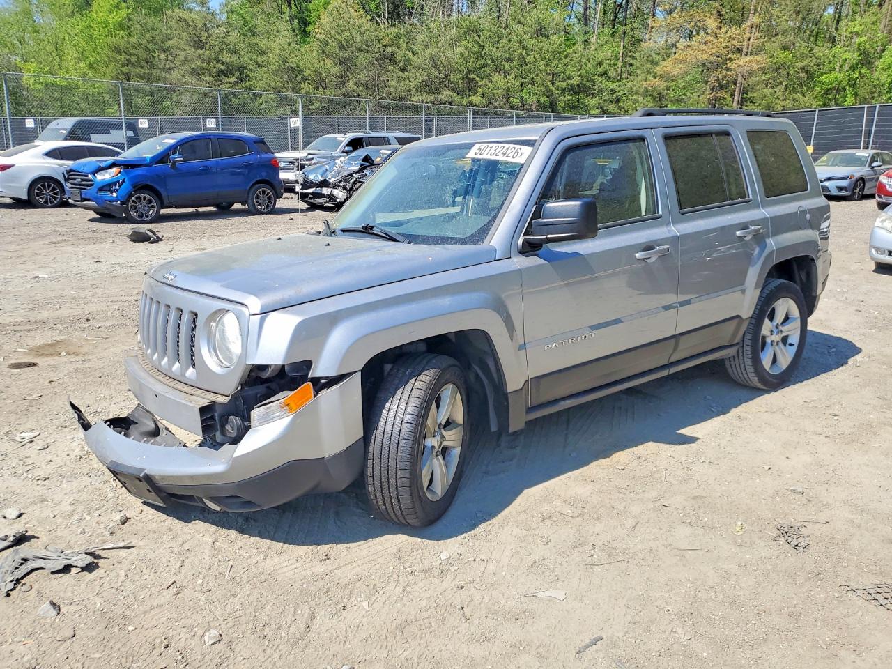 2017 Jeep Patriot High Altitude, VIN 1C4NJPFA4HD172659 — Front end
