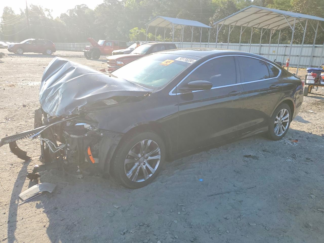 2015 Chrysler 200 Limited, VIN 1C3CCCAB4FN504010 — Front end