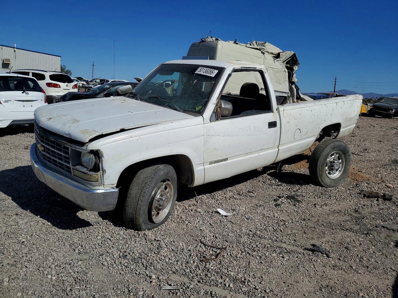 1990 Chevrolet Silverado 2500, VIN 1GCGC24K1LE224236 — По всему кузову