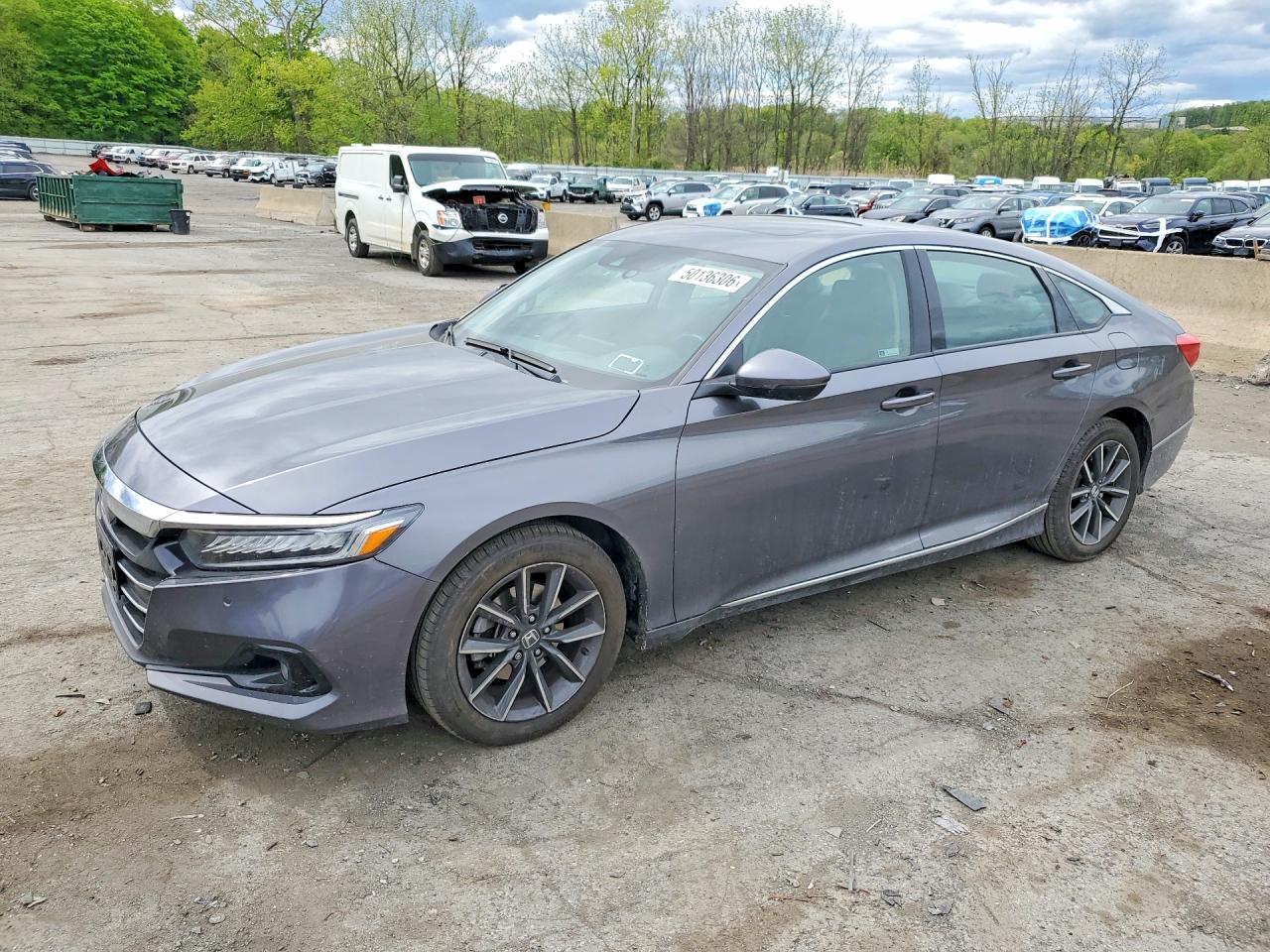 2021 Honda Accord EX-L, VIN 1HGCV1F58MA007402 — Missing or altered VIN