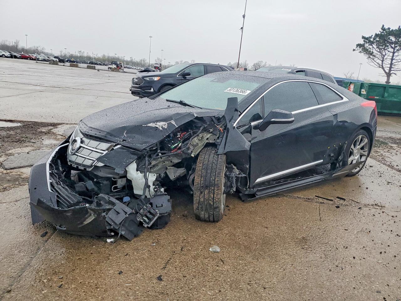 2014 Cadillac ELR, VIN 1G6RS1E48EU600500 — Front end