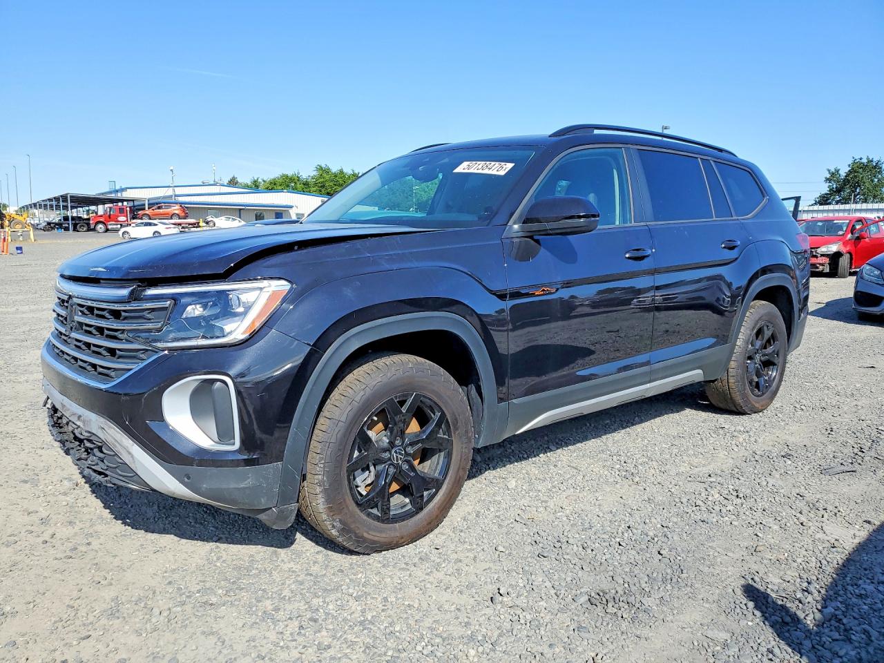 2025 Volkswagen Atlas 2.0T Peak Edition, VIN 1V2CR2CA6SC564397 — Ранее повреждён