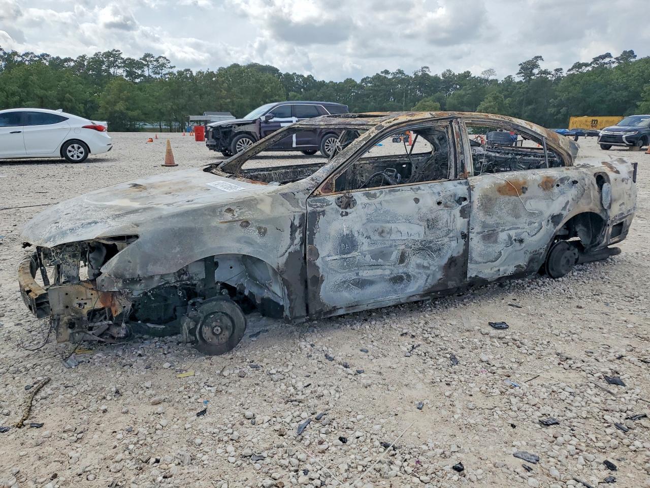 2011 Lexus ES 330, VIN JTHBK1EG9B2420618 — Burn