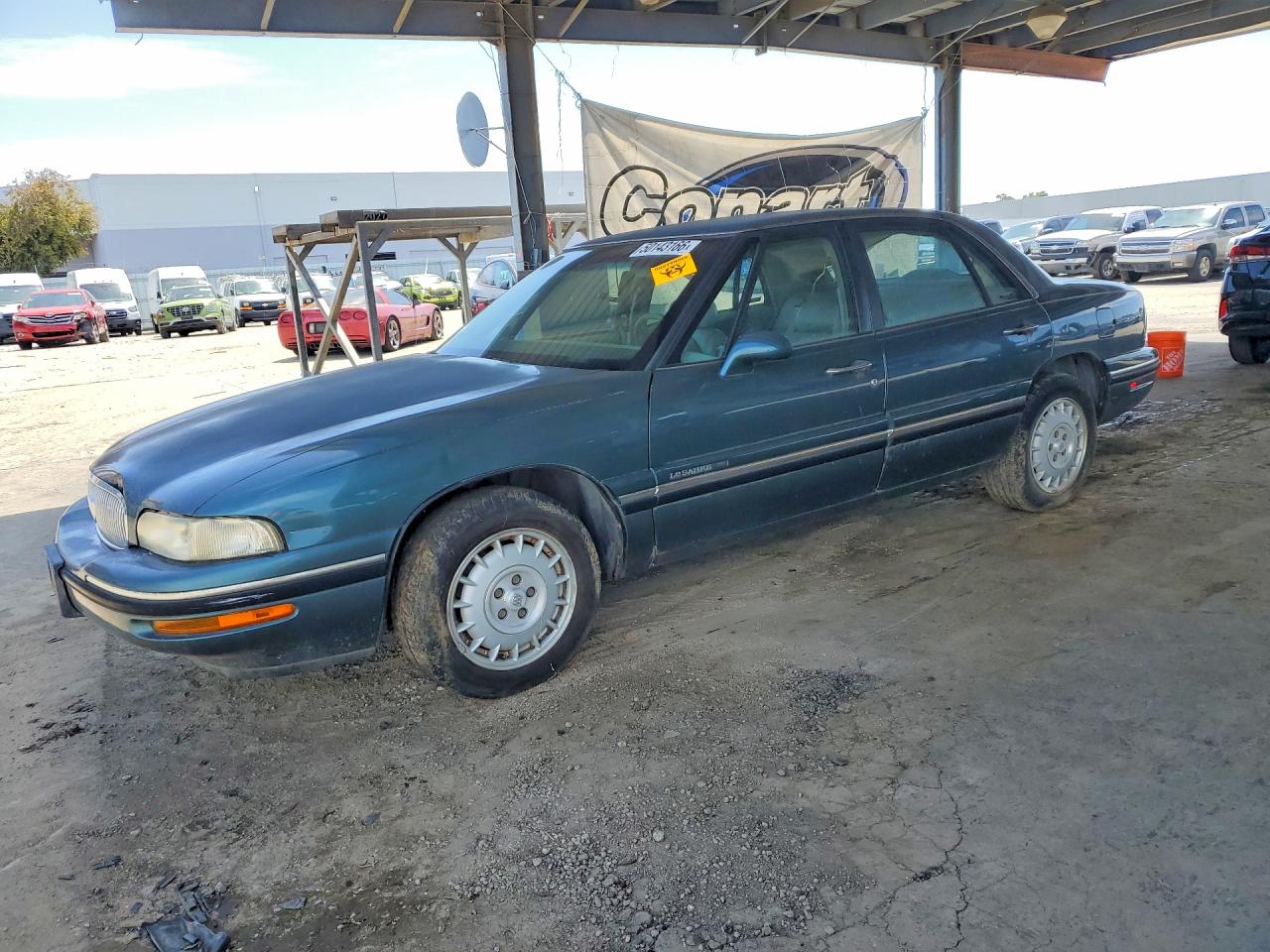 1997 Buick LeSabre Custom, VIN 1G4HP52K6VH442327 — Side