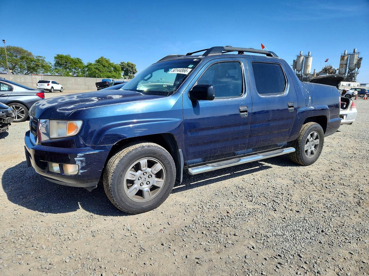2009 Honda Ridgeline RT, VIN 5FPYK16209B102142 — Front end