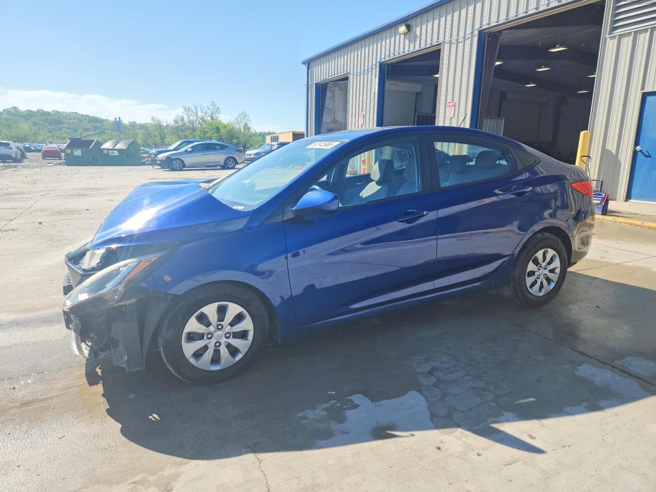 2016 Hyundai Accent SE, VIN KMHCT4AE9GU014046 — Перед