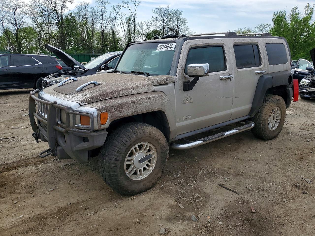 2006 Hummer H3, VIN 5GTDN136868101685 — Front end
