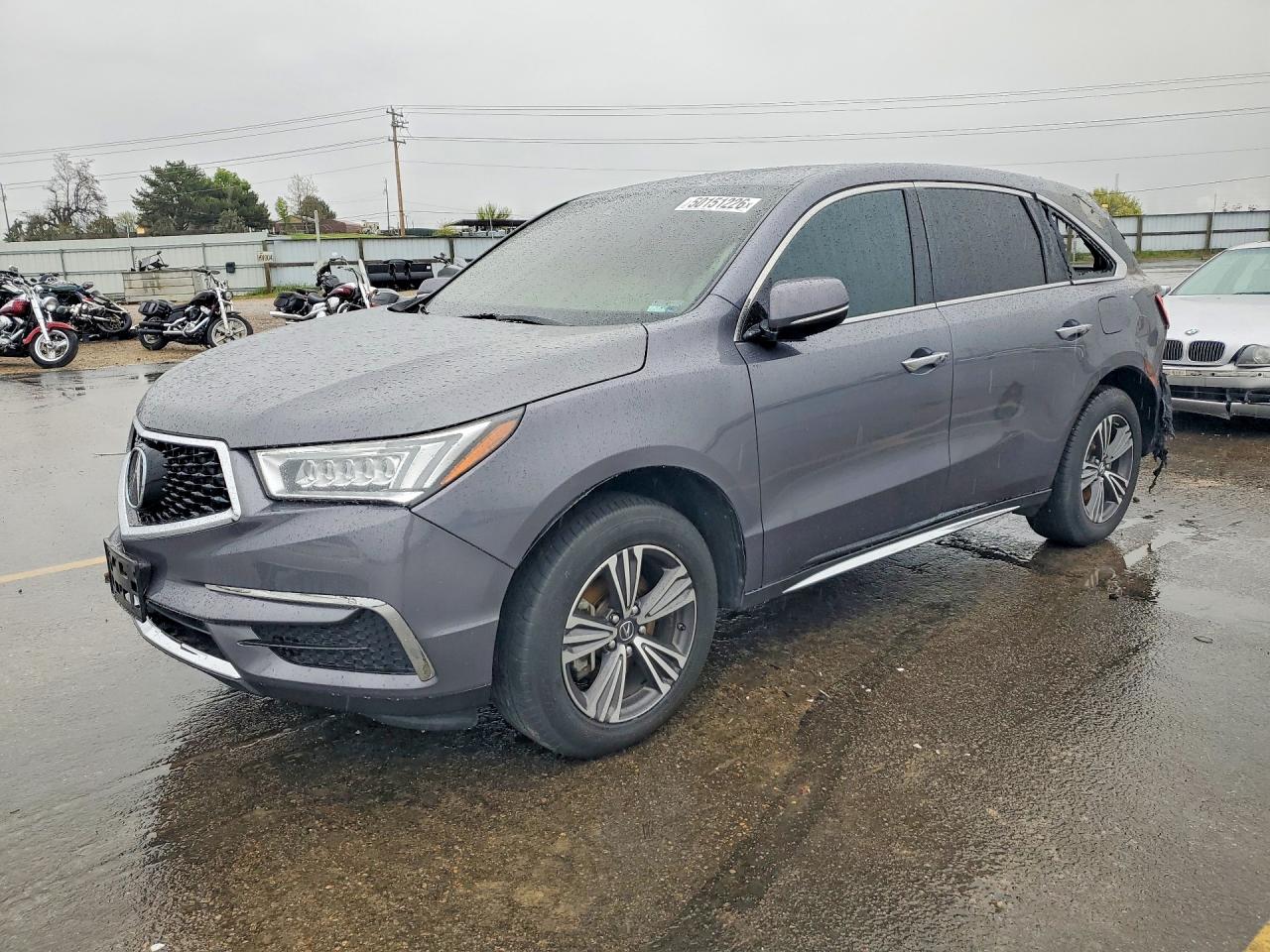 2018 Acura MDX, VIN 5J8YD4H33JL000248 — Interior fire