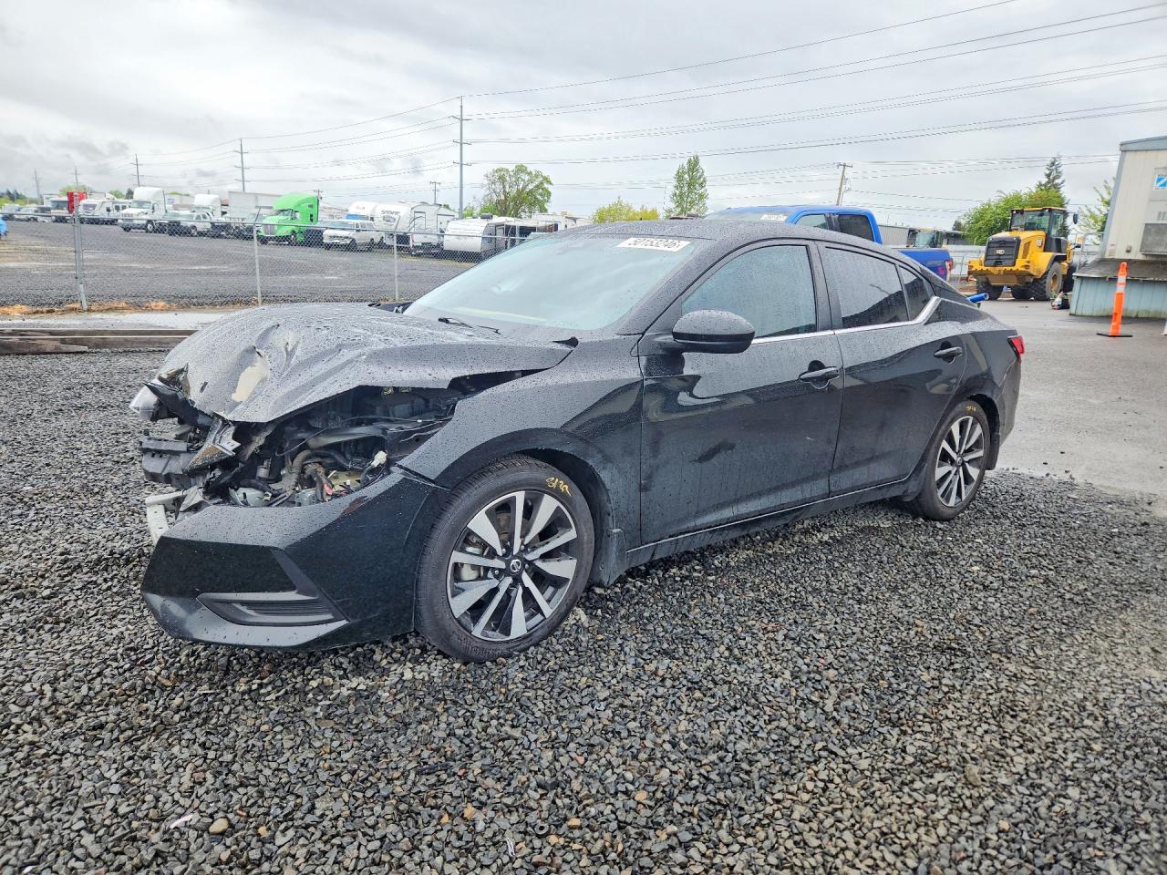 2022 Nissan Sentra SV, VIN 3N1AB8CV8NY296387 — Front end