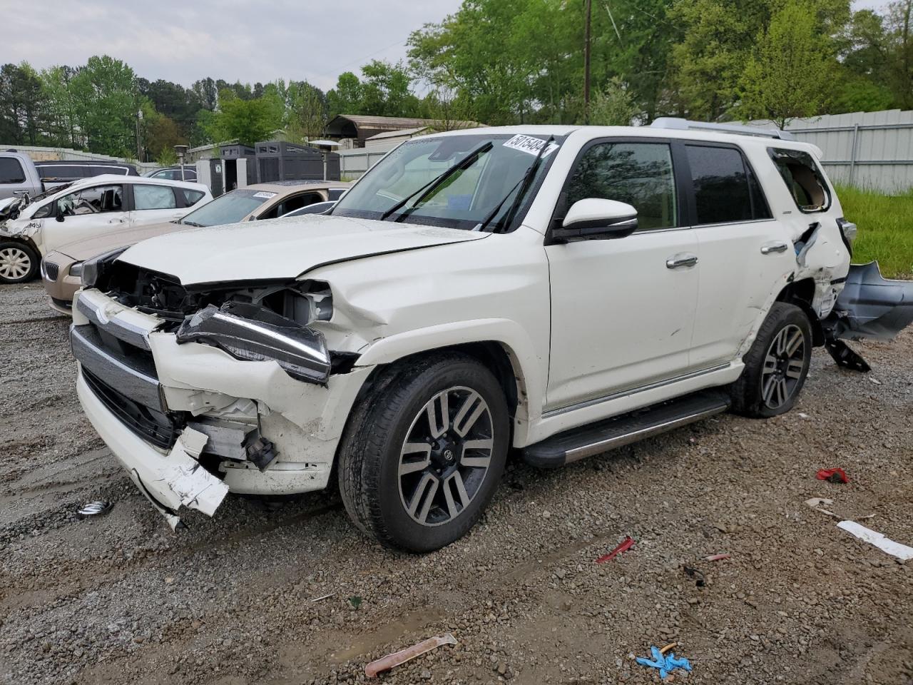 2021 Toyota 4Runner Limited, VIN JTEDU5JR8M5233631 — Front end