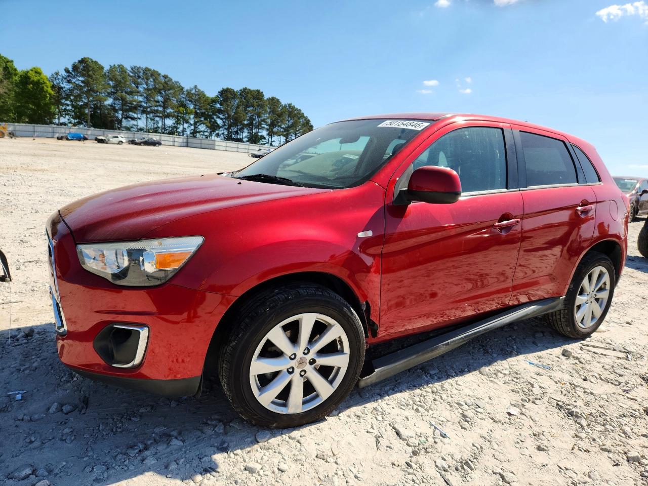 2014 Mitsubishi Outlander ES, VIN 4A4AP3AU6EE024941 — Minor dents and scratches