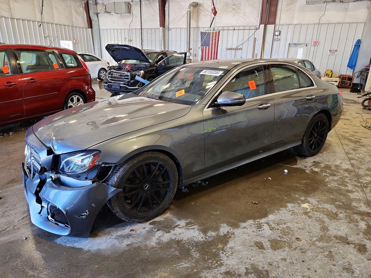 2017 Mercedes-Benz E 300 Luxury, VIN WDDZF4KB8HA033626 — Vandalism