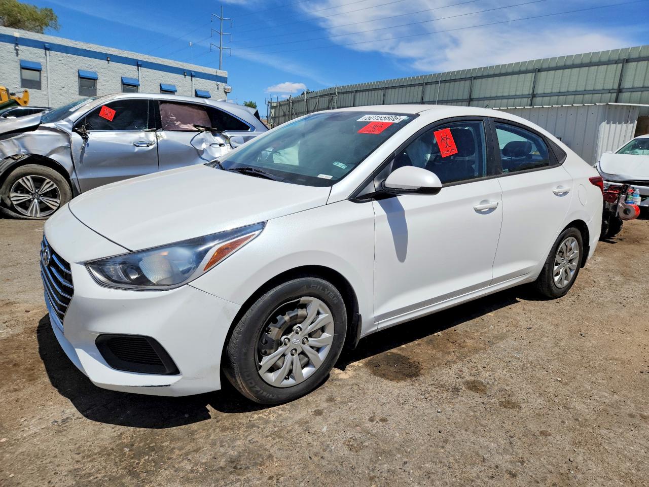 2020 Hyundai Accent SE, VIN 3KPC24A62LE118287 — Side