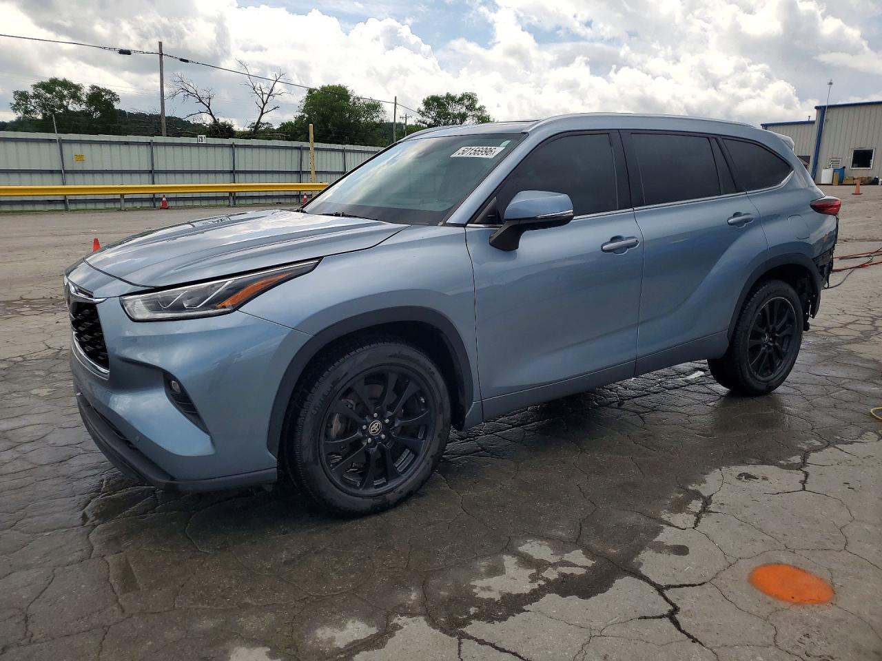 2020 Toyota Highlander Limited, VIN 5TDYZRAH5LS004497 — Rear end