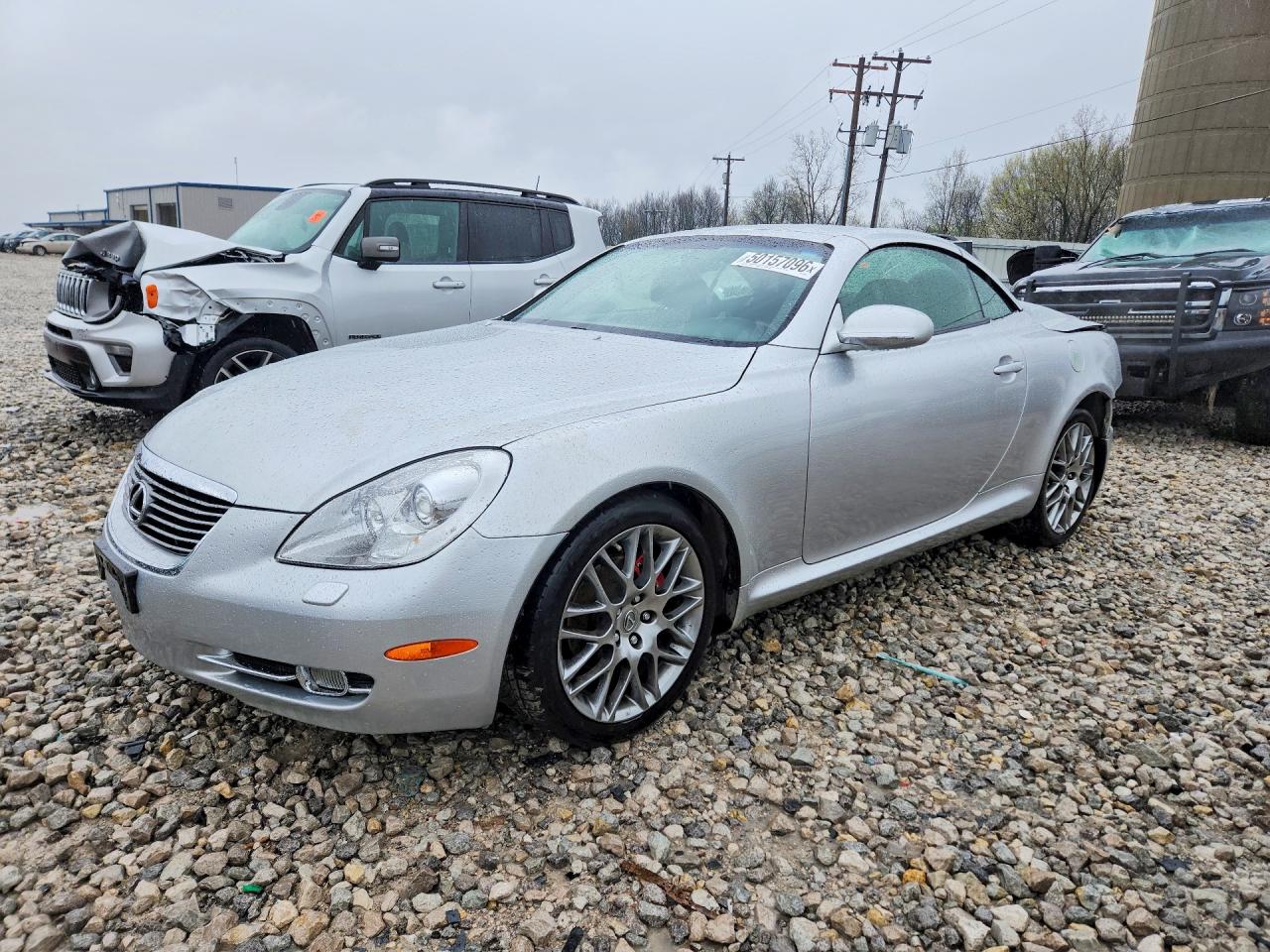 2008 Lexus SC 430, VIN JTHFN45Y689016940 — Rear end